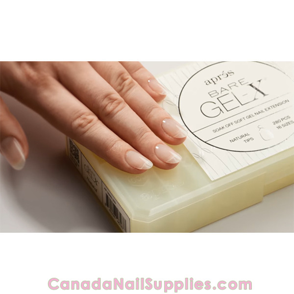 How to apply Apres Bare Gel X 